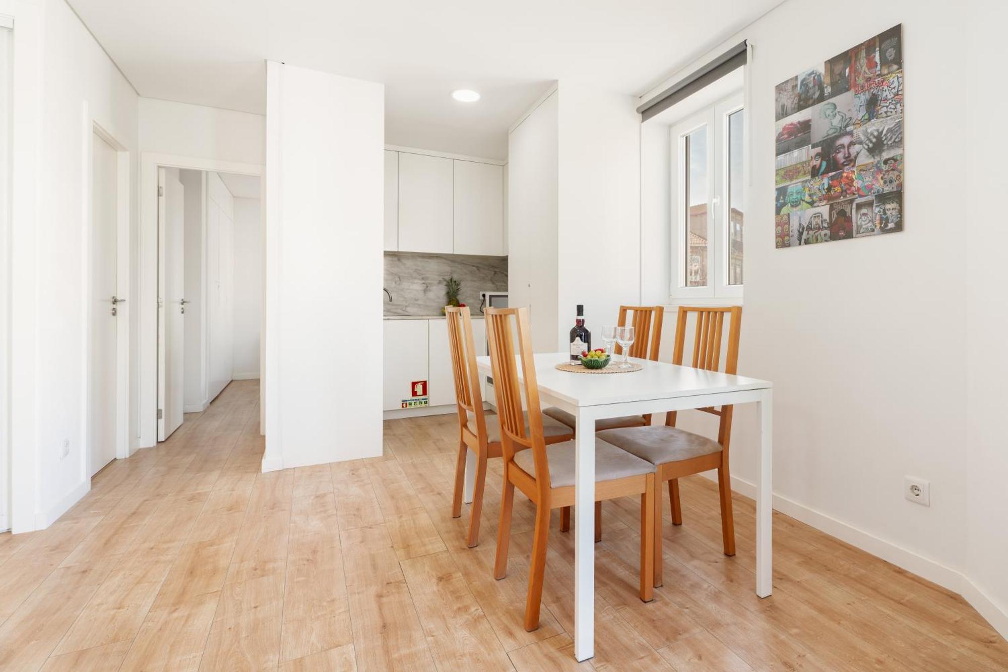 Apartmán Host Wise - Flat W Free Private Parking - Bright & Cozy Porto Exteriér fotografie