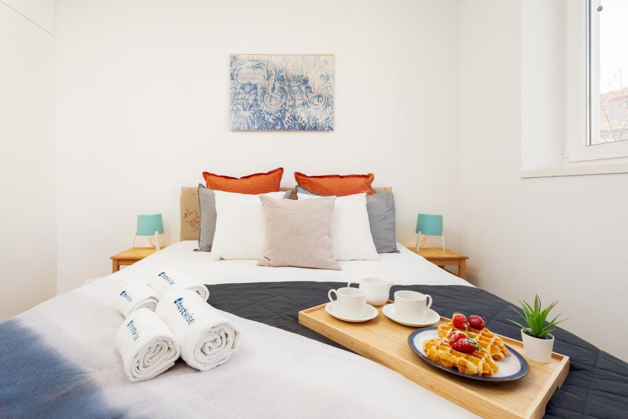 Apartmán Host Wise - Flat W Free Private Parking - Bright & Cozy Porto Exteriér fotografie